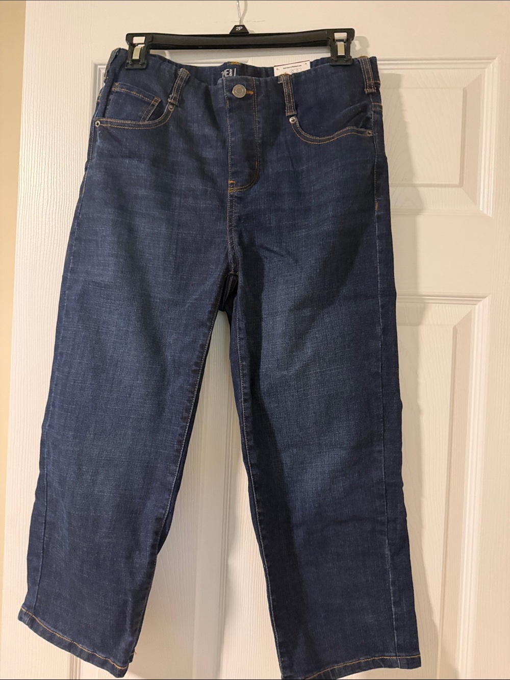 Classic Men's Dark Blue Jeans